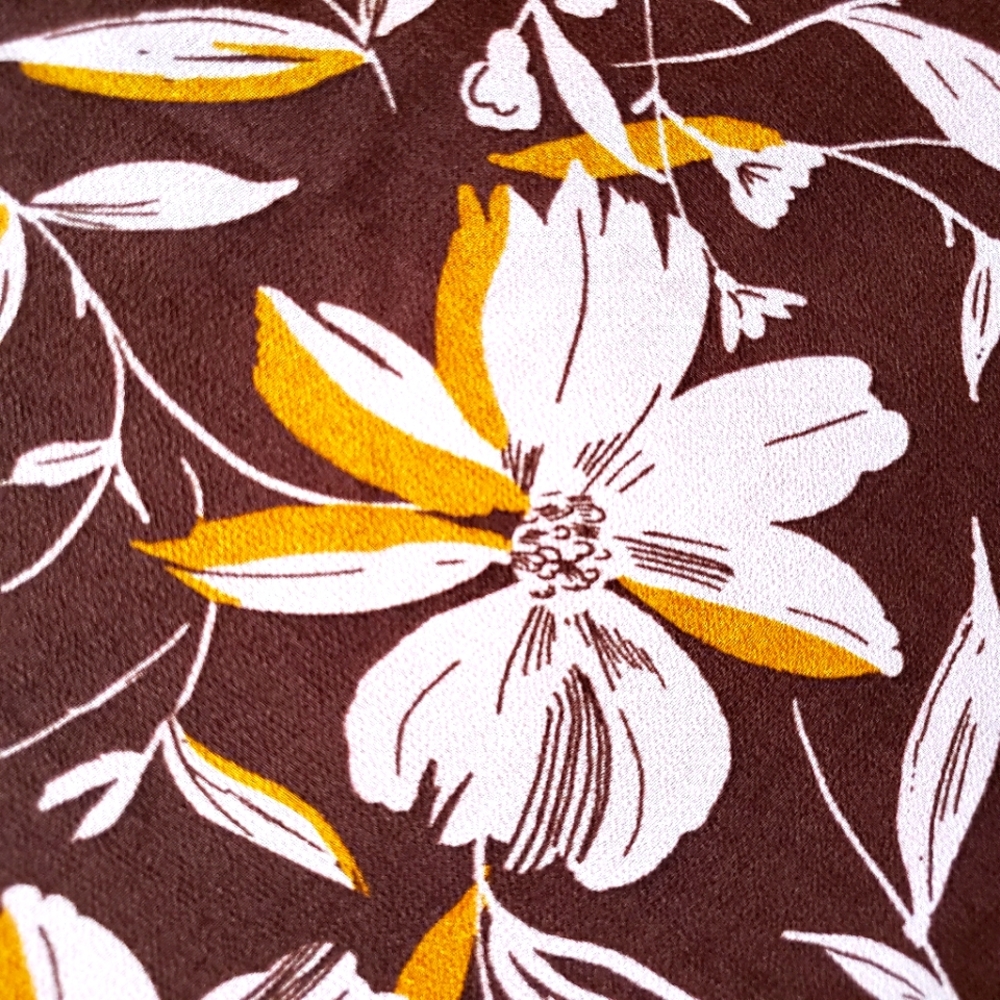 WAYF Floral-Patterned Chiffon Maxi Skirt--NWT--S - Picture 5 of 14